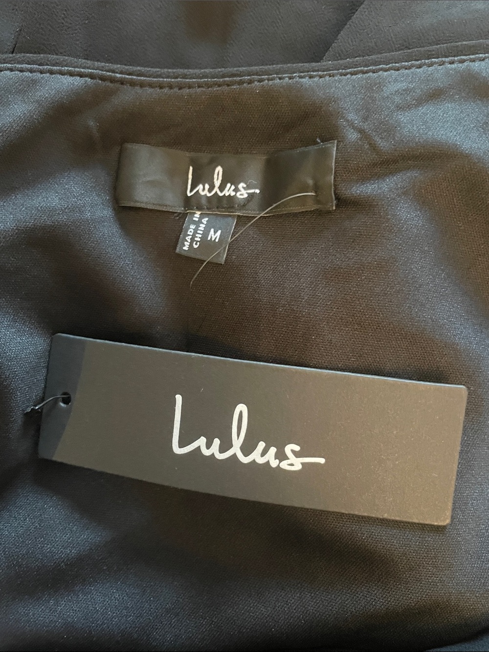 New Lulus Simply Brilliant Black One-Shoulder Bow Maxi Dress Size Medium - Picture 5 of 5